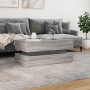 Couchtisch mit LED-Leuchten Sonoma grau 90x50x40 cm von , Couchtisch - Ref: Foro24-839866, Preis: 110,61 €, Rabatt: %