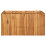 Solid acacia wood flower bed 100x100x50 cm by vidaXL, Pots and planters - Ref: Foro24-45928, Price: 174,76 €, Discount: %