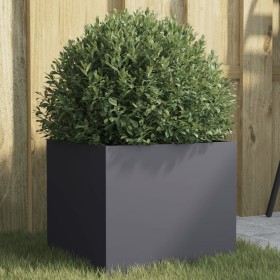 Anthracite cold rolled steel planter 32x30x29 cm by , Pots and planters - Ref: Foro24-841539, Price: 30,64 €, Discount: %