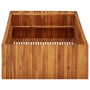 Solid acacia wood flower bed 100x100x50 cm by vidaXL, Pots and planters - Ref: Foro24-45928, Price: 174,76 €, Discount: %