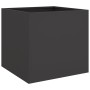 Black cold rolled steel planter 42x40x39 cm by , Pots and planters - Ref: Foro24-841547, Price: 69,20 €, Discount: %