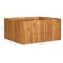 Solid acacia wood flower bed 100x100x50 cm by vidaXL, Pots and planters - Ref: Foro24-45928, Price: 174,76 €, Discount: %