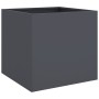 Planters 2 pcs anthracite cold rolled steel 49x47x46 cm by , Pots and planters - Ref: Foro24-841564, Price: 136,05 €, Discoun...