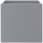 Planters 2 units silver galvanized steel 49x47x46 cm by , Pots and planters - Ref: Foro24-841570, Price: 66,94 €, Discount: %