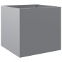 Planters 2 units silver galvanized steel 49x47x46 cm by , Pots and planters - Ref: Foro24-841570, Price: 66,94 €, Discount: %