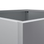 Planters 2 units silver galvanized steel 49x47x46 cm by , Pots and planters - Ref: Foro24-841570, Price: 66,94 €, Discount: %