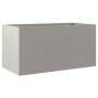 Silver stainless steel planter 62x30x29 cm by , Pots and planters - Ref: Foro24-841593, Price: 60,37 €, Discount: %