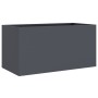 Anthracite cold rolled steel planter 62x30x29 cm by , Pots and planters - Ref: Foro24-841591, Price: 62,59 €, Discount: %