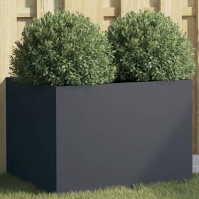 Jardinera de acero laminado en frío antracita 62x47x46 cm de , Maceteros y jardineras - Ref: Foro24-841603, Precio: 159,64 €,...