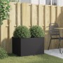 Black cold rolled steel planter 62x47x46 cm by , Pots and planters - Ref: Foro24-841601, Price: 78,35 €, Discount: %