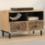 Solid mango wood TV cabinet 70x33x46 cm by , TV Furniture - Ref: Foro24-358213, Price: 103,43 €, Discount: %