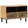 Solid mango wood TV cabinet 70x33x46 cm by , TV Furniture - Ref: Foro24-358213, Price: 103,43 €, Discount: %