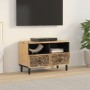 Solid mango wood TV cabinet 70x33x46 cm by , TV Furniture - Ref: Foro24-358213, Price: 103,43 €, Discount: %