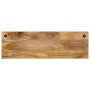 Wall coat rack with 5 hooks solid mango wood by , Hat and coat racks - Ref: Foro24-358955, Price: 48,98 €, Discount: %