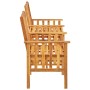 Garden chairs with solid acacia wood table 159x61x92 cm by vidaXL, Garden sets - Ref: Foro24-45933, Price: 111,84 €, Discount: %