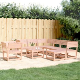 Garden furniture set 8 pieces solid wood Douglas fir by , Garden sets - Ref: Foro24-3216943, Price: 626,86 €, Discount: %