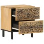 Bedside tables 2 pcs solid mango wood 40x33x46 cm by , Nightstands - Ref: Foro24-358211, Price: 188,17 €, Discount: %