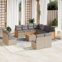 12-piece garden sofa set and brown synthetic rattan cushions by , Garden sets - Ref: Foro24-3260176, Price: 867,29 €, Discoun...