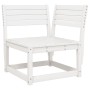 Garden furniture set 8 pieces solid white pine wood by , Garden sets - Ref: Foro24-3216941, Price: 728,87 €, Discount: %