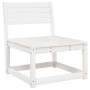 Garden furniture set 8 pieces solid white pine wood by , Garden sets - Ref: Foro24-3216941, Price: 728,87 €, Discount: %