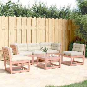 Douglas 5-piece garden sofa set with solid wood cushions by , Garden sets - Ref: Foro24-3216983, Price: 494,99 €, Discount: %