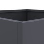 Anthracite cold rolled steel planter 42x40x39 cm by , Pots and planters - Ref: Foro24-841551, Price: 53,02 €, Discount: %