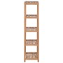 Bathroom shelf 4 levels solid teak wood 42x42x165 cm by vidaXL, Bookcases and shelves - Ref: Foro24-246500, Price: 120,20 €, ...