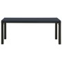 Garden bench steel and black WPC 110 cm by , garden benches - Ref: Foro24-317141, Price: 93,97 €, Discount: %