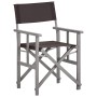 Director's chairs, 2 units, solid acacia wood by vidaXL, Garden chairs - Ref: Foro24-45950, Price: 135,99 €, Discount: %