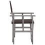 Director's chairs, 2 units, solid acacia wood by vidaXL, Garden chairs - Ref: Foro24-45950, Price: 135,99 €, Discount: %