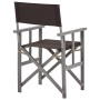 Director's chairs, 2 units, solid acacia wood by vidaXL, Garden chairs - Ref: Foro24-45950, Price: 135,99 €, Discount: %