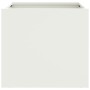 2 units of cold-rolled white steel planters 32x30x29 cm by , Pots and planters - Ref: Foro24-841538, Price: 53,82 €, Discount: %