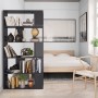 Glossy gray shelving/space divider 80x24x159 cm by vidaXL, Bookcases and shelves - Ref: Foro24-800107, Price: 71,99 €, Discou...