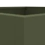 Jardinera acero verde oliva 52x48x75 cm by , Pots and planters - Ref: Foro24-841586, Price: 76,51 €, Discount: %