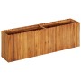 Arriate de madera maciza de acacia 150x30x50 cm de vidaXL, Maceteros y jardineras - Ref: Foro24-45925, Precio: 151,71 €, Desc...