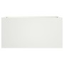 Cold-rolled white steel planter 62x30x29 cm by , Pots and planters - Ref: Foro24-841590, Price: 45,68 €, Discount: %