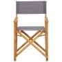 Solid acacia wood director's chair by vidaXL, Garden chairs - Ref: Foro24-45951, Price: 60,96 €, Discount: %