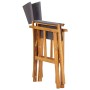 Solid acacia wood director's chair by vidaXL, Garden chairs - Ref: Foro24-45951, Price: 60,96 €, Discount: %