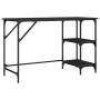 Metal and black engineering wood desk 120x50x75 cm by , Desks - Ref: Foro24-845321, Price: 72,71 €, Discount: %