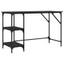 Metal and black engineering wood desk 120x50x75 cm by , Desks - Ref: Foro24-845321, Price: 72,71 €, Discount: %