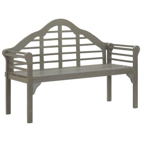 Gray solid acacia wood garden bench 135 cm by vidaXL, garden benches - Ref: Foro24-45945, Price: 189,99 €, Discount: %