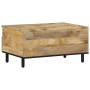 Solid mango wood coffee table 80x54x40 cm by , Coffee table - Ref: Foro24-358225, Price: 154,99 €, Discount: %