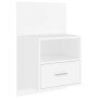 Wall bedside tables 2 white units by vidaXL, Nightstands - Ref: Foro24-811008, Price: 92,49 €, Discount: %