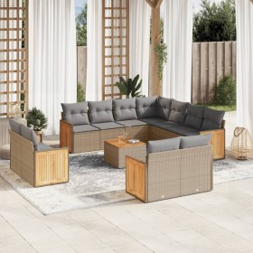 Set mit 12 Gartensofas und Kissen Kunstrattanbraun von , Gartensets - Ref: Foro24-3260589, Preis: 1,00 €, Rabatt: %