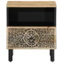 Bedside tables 2 units solid mango wood 40x33x46 cm by , Nightstands - Ref: Foro24-358219, Price: 146,89 €, Discount: %