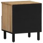 Bedside tables 2 units solid mango wood 40x33x46 cm by , Nightstands - Ref: Foro24-358219, Price: 146,89 €, Discount: %