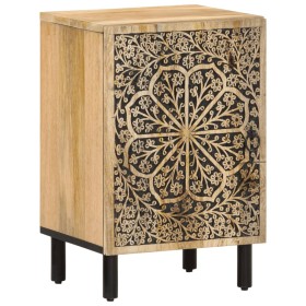 Solid mango wood bathroom cabinet 38x33x58 cm by , bathroom vanities - Ref: Foro24-358233, Price: 94,99 €, Discount: %