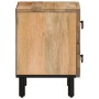 Solid mango wood bedside table 40x33x46 cm by , Nightstands - Ref: Foro24-358210, Price: 96,79 €, Discount: %