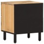 Solid mango wood bedside table 40x33x46 cm by , Nightstands - Ref: Foro24-358210, Price: 96,79 €, Discount: %