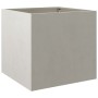 Stainless steel silver planter 49x47x46 cm by , Pots and planters - Ref: Foro24-841567, Price: 58,99 €, Discount: %